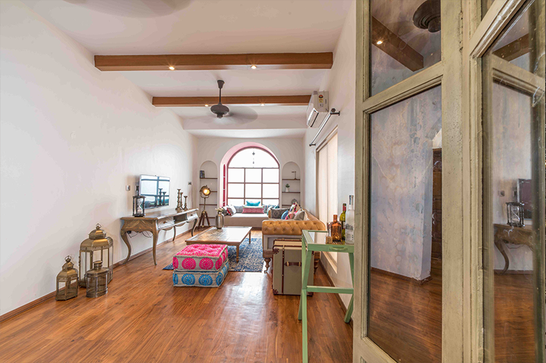 A perfect amalgamation of modernity with rustic charm