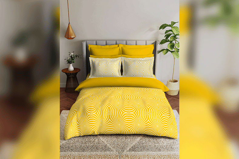 Colourful bed linens from Layers