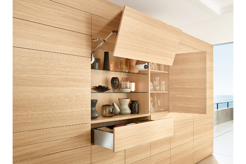 Blum introduces minimalist handle-less furniture