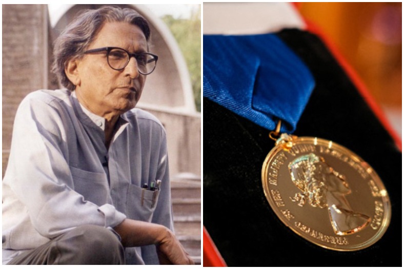 Balakrishna Doshi from India won the Royal Gold Medal, the world’s highest award in architecture in 2022.