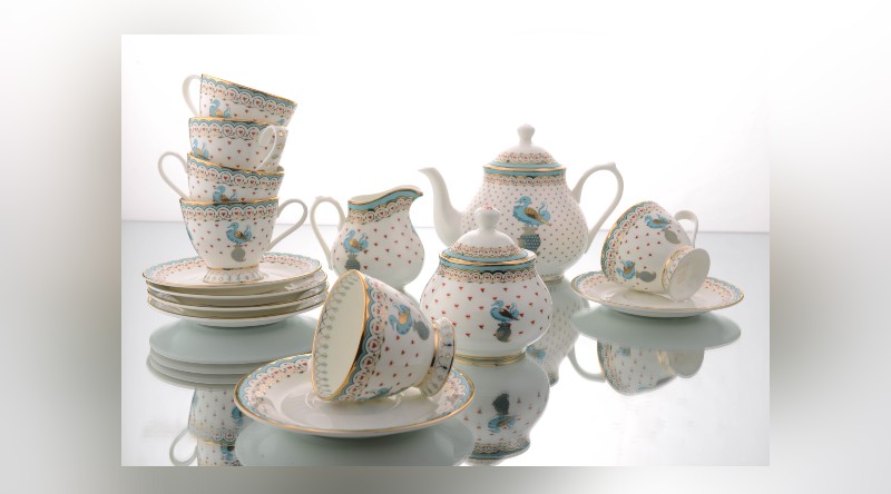 Kaunteya unveils their new set of exquisite teacups & saucers