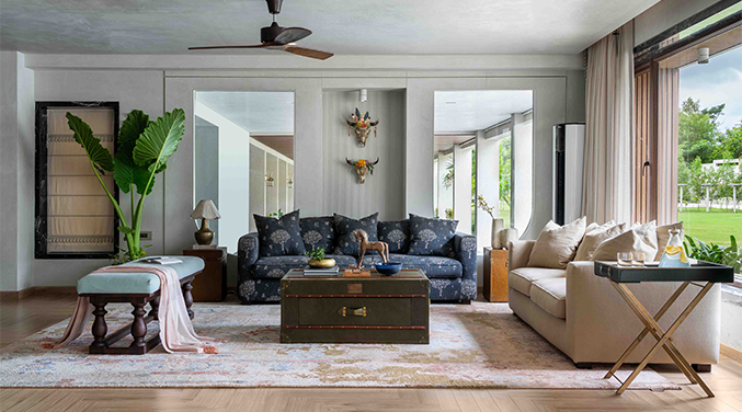 Luxurious greyish tone haven beyond time and elegance by Azure Interiors