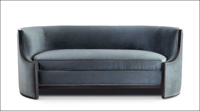 ocean blue lounge sofa