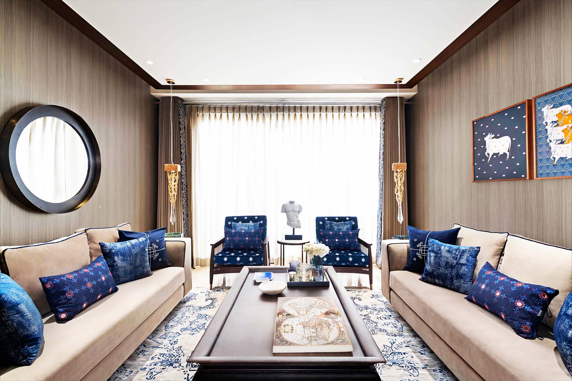 Modern luxury with Indian flair