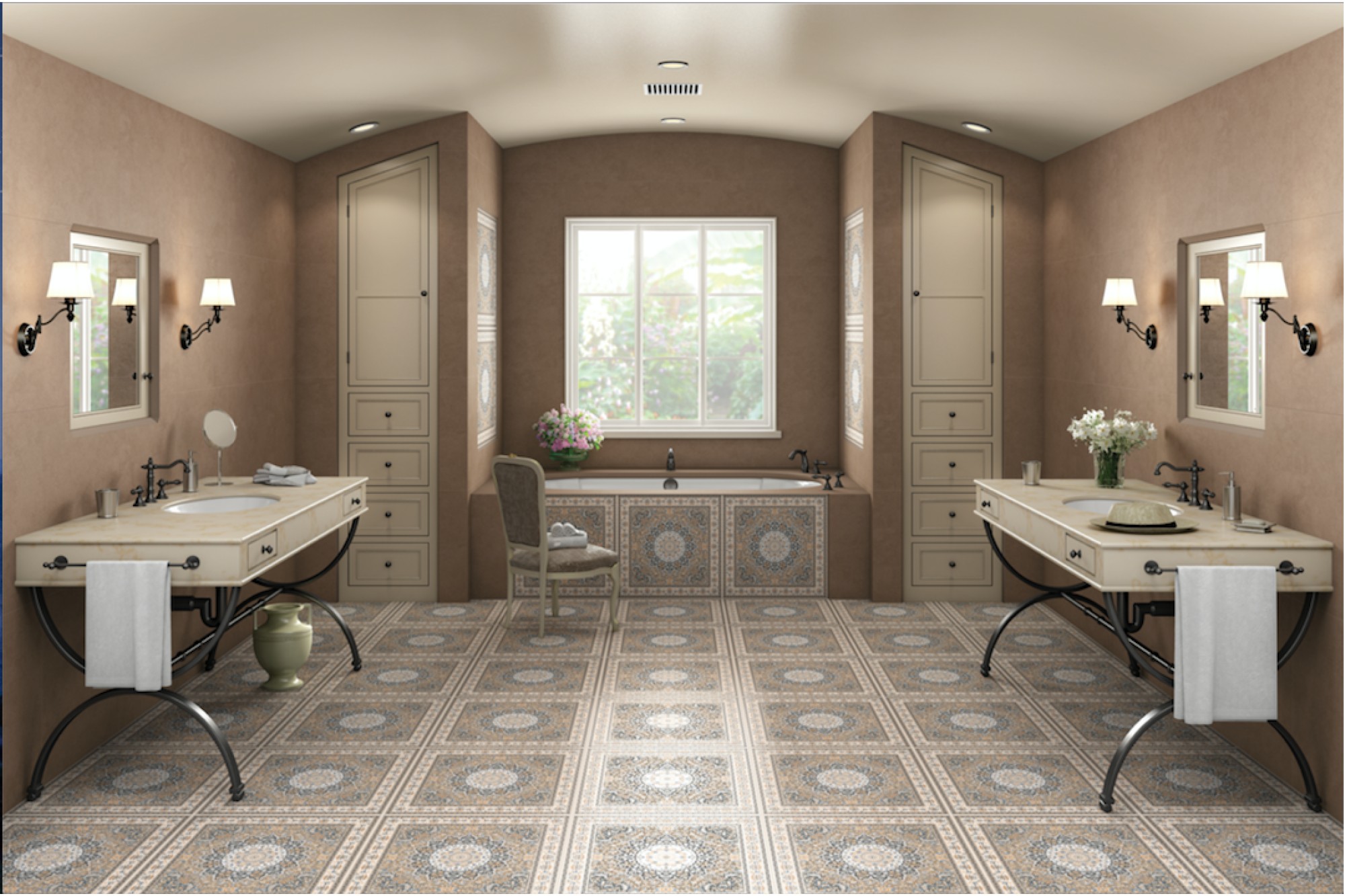 Antica Ceramica presents a wonderful Persian Tile Collection