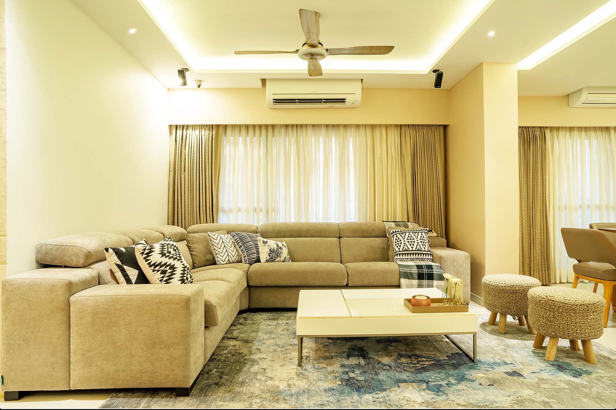 Resaiki Interiors designs a luxurious minimalist haven in Indirapuram