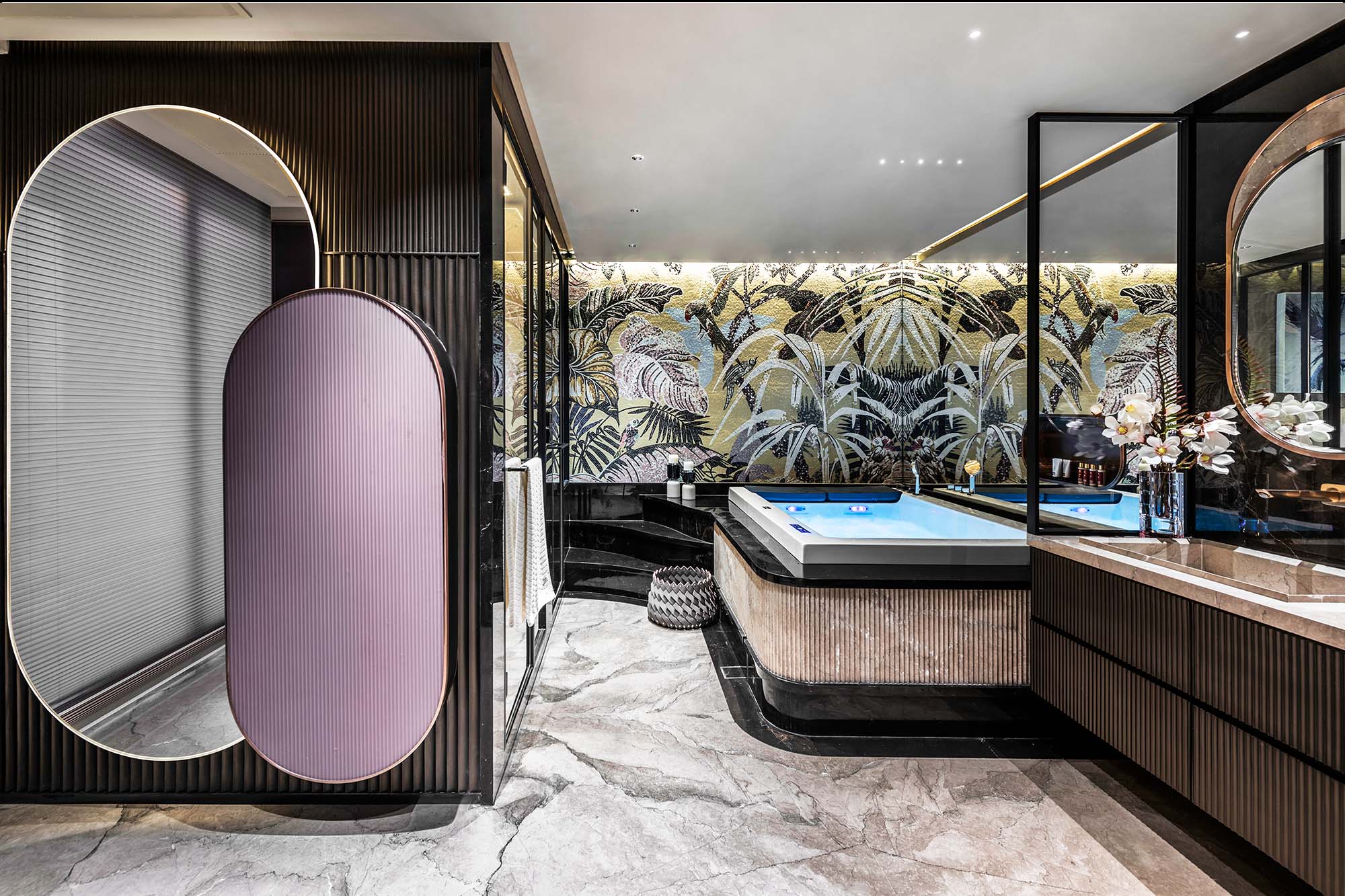 Luxury bathrooms with a spa-like experience