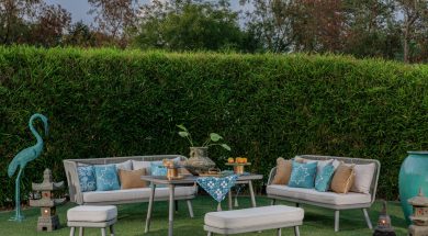 Stone Art launches elegant outdoor dining setting