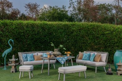 Stone Art launches elegant outdoor dining setting