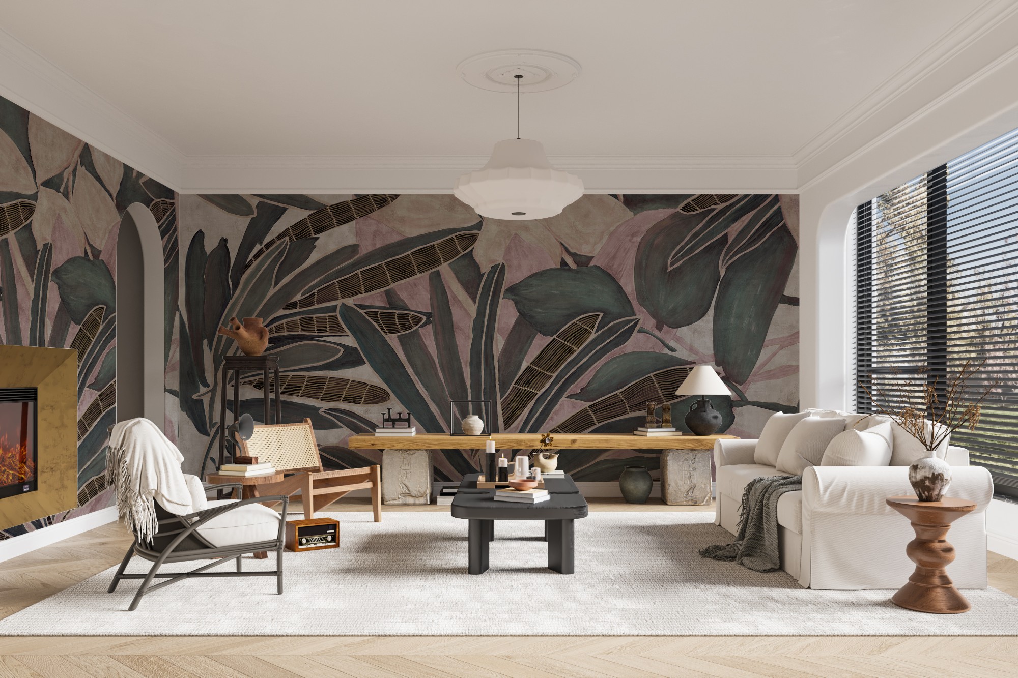 UDC Homes offers artistic wall coverings for interiors